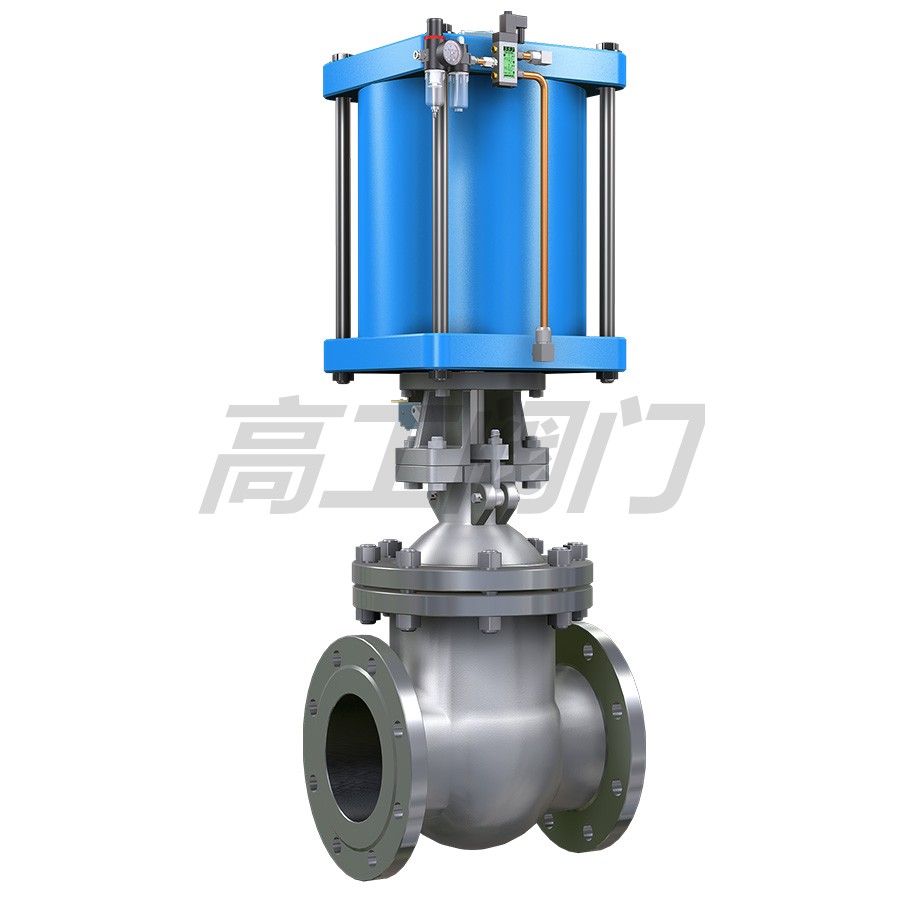 氣動(dòng)閘閥單作用常閉型