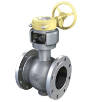 側(cè)裝偏心半球閥