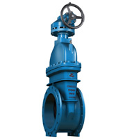 Z45 暗桿彈性閘閥上渦輪頭