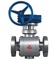 法蘭連接固定式鑄鋼球閥