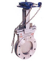 PZL73 鏈輪式刀型閘閥