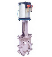 PZ673 氣動式刀型閘閥