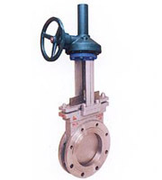 PZ573 傘齒輪式刀型閘閥