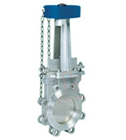 PZL43 鏈輪刀型閘閥