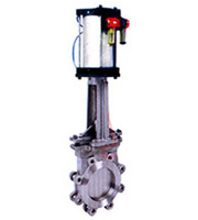 PZ643 氣動刀型閘閥