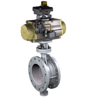 D643H 氣動(dòng)法蘭連接金屬密封蝶閥